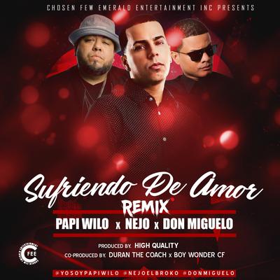 Sufriendo de Amor (Remix) By Papi Wilo, Don Miguelo, Ñejo's cover