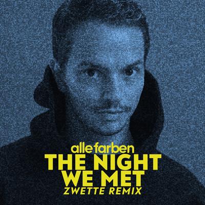 The Night We Met (Zwette Remix) By Zwette, Alle Farben's cover
