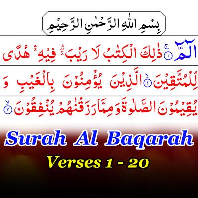 Surah Al Baqarah Verses 1 - 20 | سورة البقرة | Quran Recitation's cover