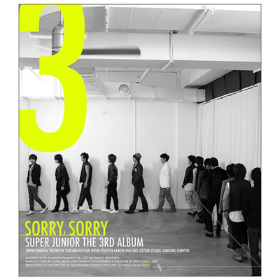 쏘리 쏘리 SORRY, SORRY - The 3rd Album's cover