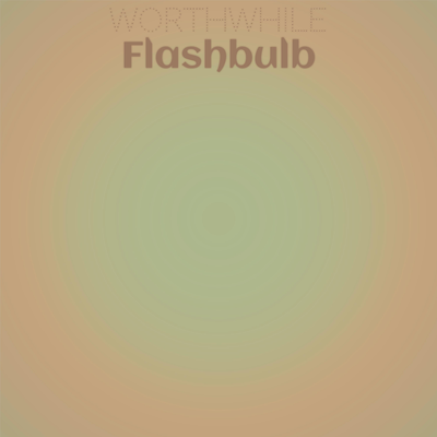 Worthwhile Flashbulb's cover