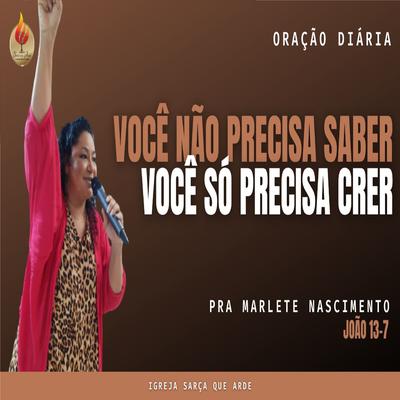 Você Não Precisa Saber, Você Só Precisa Crer. By Prª Marlete Nascimento's cover