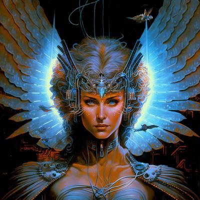 Electric Angel By Cyberoptics's cover