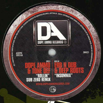 Rollin (Sub Zero Remix) By Dope Ammo, Tone Def's cover