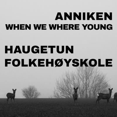 When We Where Young's cover