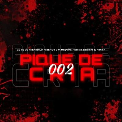 PIQUE DE CRIA 002 By DJ YG DO TREM BALA OFICIAL, mc gordinho, Mc Gw, Mc Magrinho, Mc Rkostta, MC Meno K's cover