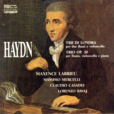 Haydn: London Trios's cover