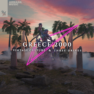 Greece 2000 By Three Drives, Three Drives On A Vinyl, Vintage Culture's cover