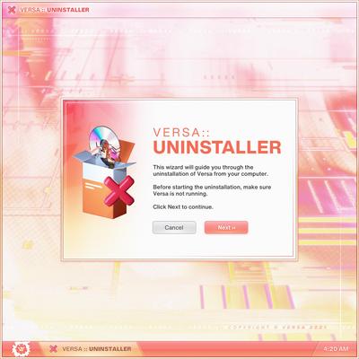 Uninstaller By Versa's cover