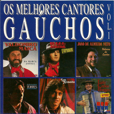 Os Melhores Cantores Gaúchos, Vol. 1's cover