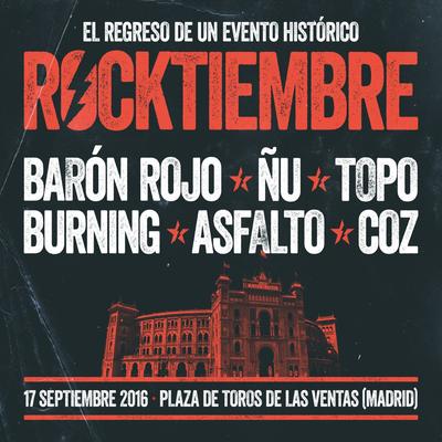 Rocktiembre (Plaza de Toros de las Ventas Madrid 17 septiembre 2016)'s cover