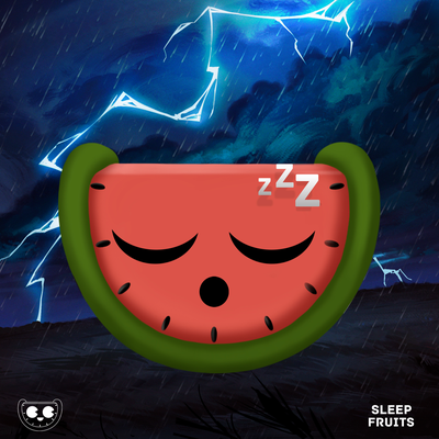30 Min Rain and Thunder By Sleep Fruits Music, Rain Fruits Sounds, Ambient Fruits Music's cover