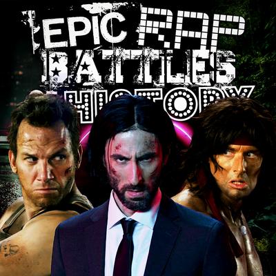 John Wick vs John Rambo vs John McClane's cover