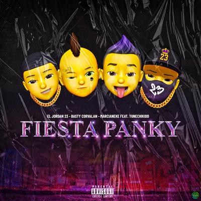 Fiesta Panky By Basty Corvalan, El Jordan 23, Marcianeke, Tunechikidd's cover