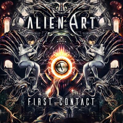 First Contact By Alien Art's cover