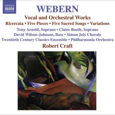 Cantata No. 2, Op. 31: Schweigt auch die Welt, aus Farben ist immer (the World, Through Silent, Is Always Full of Colours) By Claire Booth, David Wilson-Johnson, Simon Joly Chorale, Philharmonia Orchestra, Robert Craft's cover