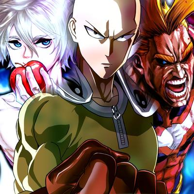 Saitama, Adán & All Might Rap. Basta un Golpe By Darckstar's cover