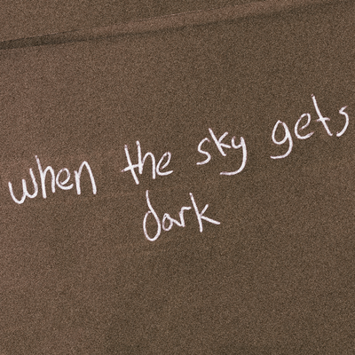 when the sky gets dark's cover