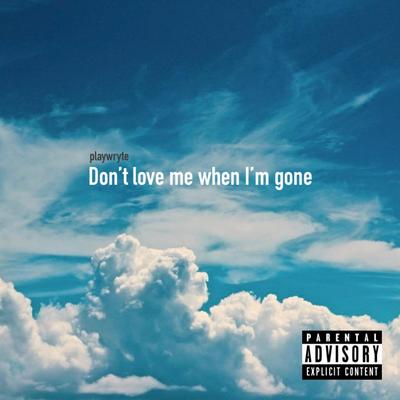 Don't Love Me When I'm Gone's cover