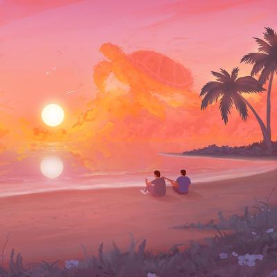 Sunset Swim By Tibeauthetraveler, Banks's cover