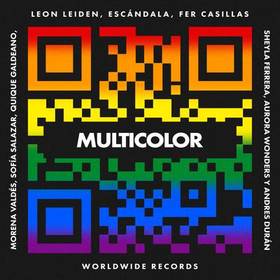 Multicolor (feat. Andres Durán, Aurora Wonders, Morená Valdes, Quique Galdeano, Sheyla Ferrera & Sofía Salazar)'s cover