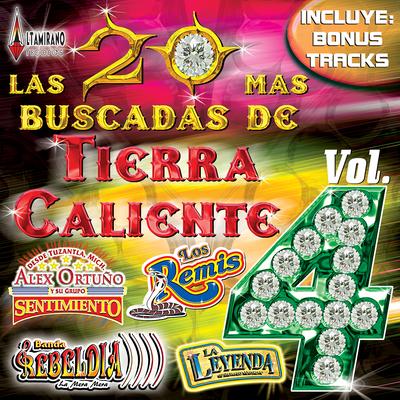 20 Mas Buscadas de Tierra Caliente, Vol. 4's cover