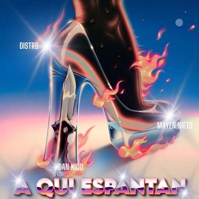 Aqui espantan (Remix)'s cover