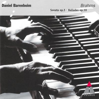 Brahms: 4 Ballades Op.10 & Piano Sonata Op. 5 in F Minor's cover
