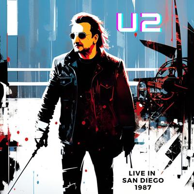 U2 - Live in San Diego 1987's cover