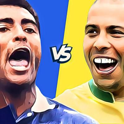 Romário vs Ronaldo Fenômeno (Batalha de Rap) By FutRap, FutParódias's cover