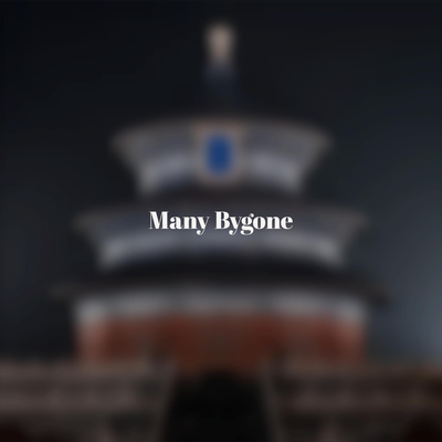 Many Bygone's cover