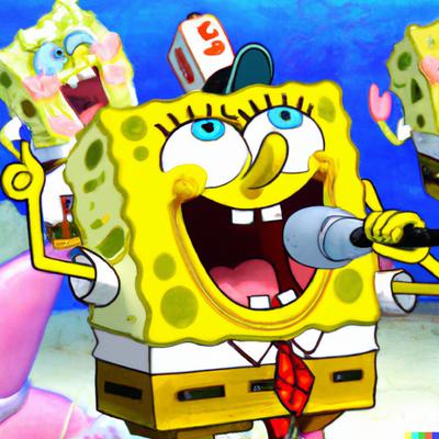 spongebob sings's cover