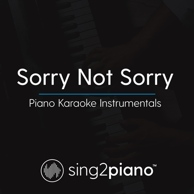 Sorry Not Sorry (Originally Performed by Demi Lovato) (Piano Karaoke Version)'s cover