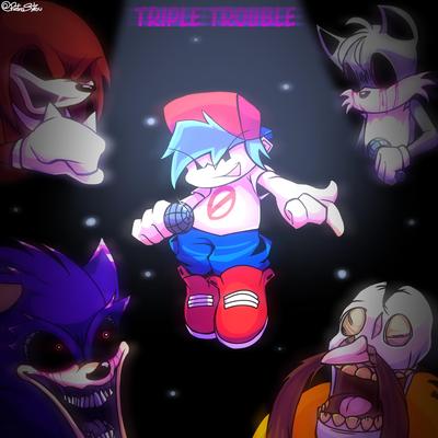 FNF Vs. Sonic.exe: Triple Trouble By MISO's cover