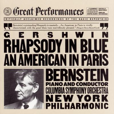 Rhapsody in Blue By Columbia Symphony Orchestra, Leonard Bernstein's cover