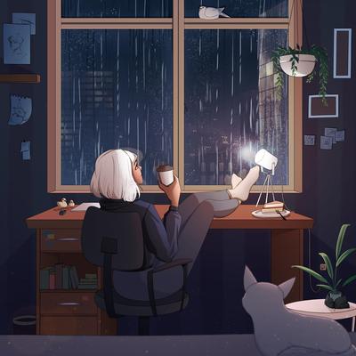 Coffee & Rain By Vens Adams, Taras B.'s cover