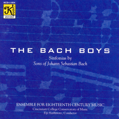 Bach Boys - Sinfonias by Sons of Johann Sebastian Bach's cover