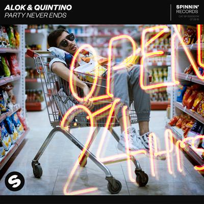 Party Never Ends By Alok, Quintino's cover
