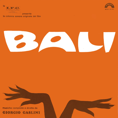 Bali (Colonna sonora originale)'s cover