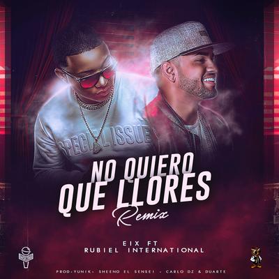 No Quiero Que Llores (Remix)'s cover