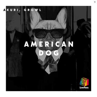 American Dog By AKURI, Growl's cover