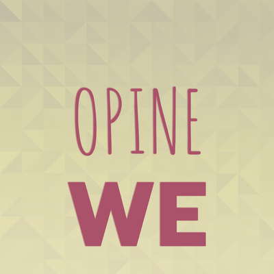 Opine We's cover