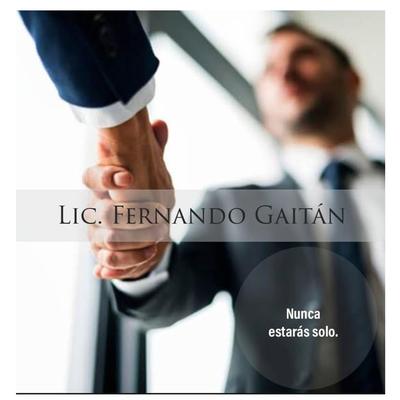 Lic. Fernando Gaitán's cover