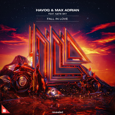 Fall In Love By Max Adrian, HAVOQ, Katie Sky's cover