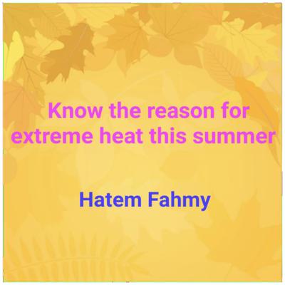 Hatem Fahmy's cover