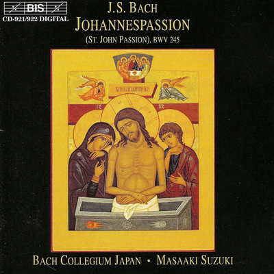 St. John Passion, BWV 245: 39. Chorus. Ruht wohl, ihr heiligen Gebeine… (Version IV) By Ingrid Schmithüsen, Yoshikazu Mera, Gerd Türk, Makoto Sakurada, Yoshie Hida, Chiyuki Urano, Peter Kooij, Bach Collegium Japan, Masaaki Suzuki's cover