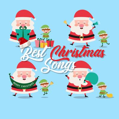 oldies christmas music's cover