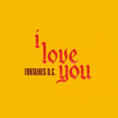 I Love You By Fontaines D.C.'s cover