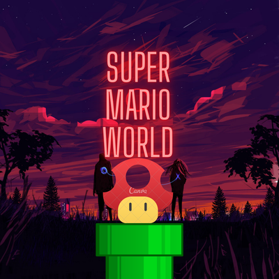 SUPER MARIO WORLD - AQUI NO COMPLEXO By DJ Terrorista sp, DJ VS ORIGINAL's cover