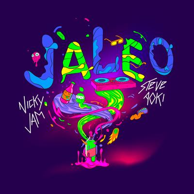 Jaleo By Nicky Jam, Steve Aoki's cover